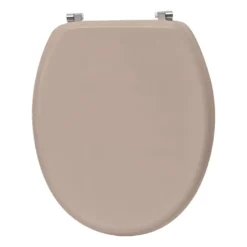 Abattant wc mdf 18 pouces taupe