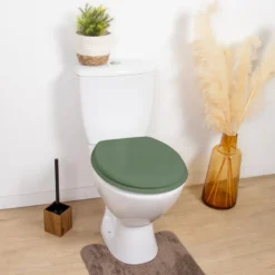Abattant wc mdf 18 pouces vert
