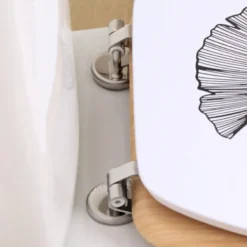 Abattant wc mdf - zen gingko