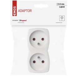 Adaptateur 2 prises
