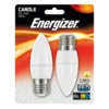 Ampoule e27 250lm 3.4w flamme x2