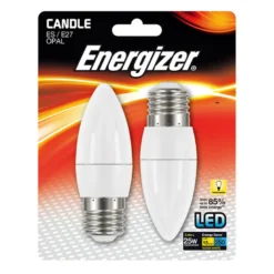 Ampoule e27 250lm 3.4w flamme x2