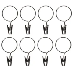 Anneau pince x 8 - argent
