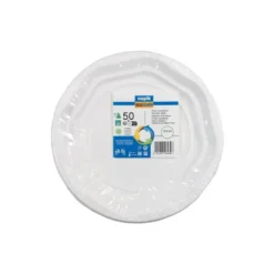 Assiette 20,5cm x50 plastique re