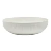 Assiette creuse bord strie d21cm