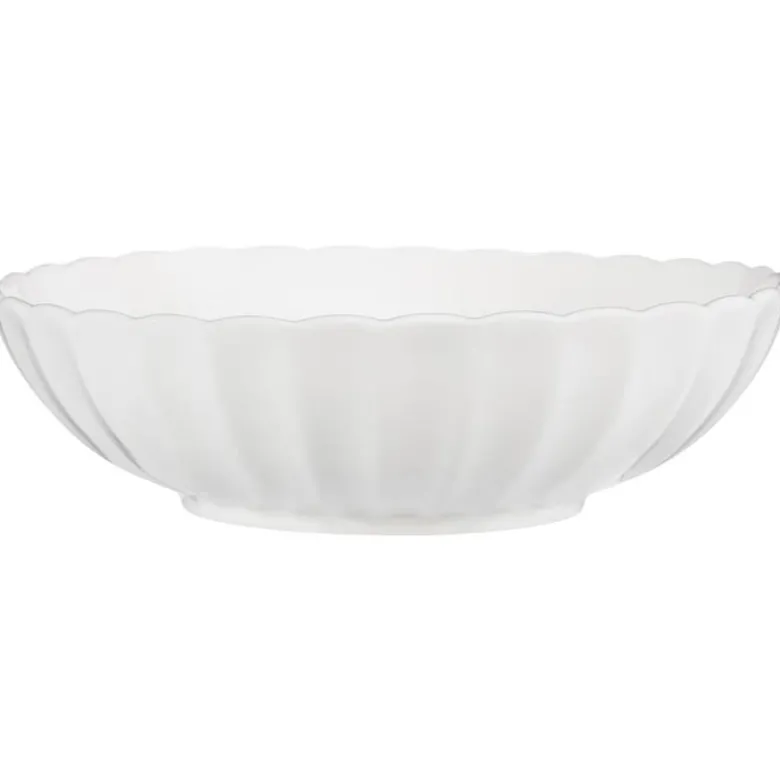 Assiette creuse forme fleur