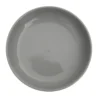 Assiette creuse gris d21.7cm