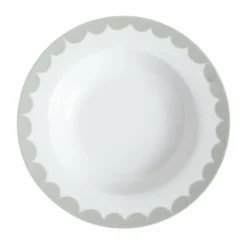 Assiette creuse lisere cotele