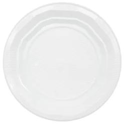 Assiette d21.5cm x100 plastique
