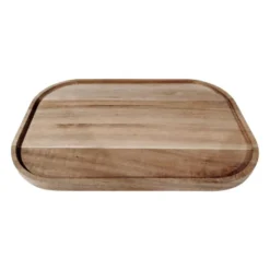 Assiette de presentation acacia