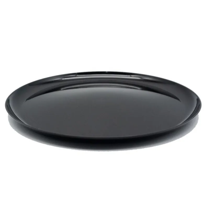 Assiette plate d27cm x6 noir