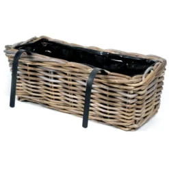 Balconniere osier laura 47x19x15