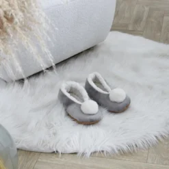 Ballerines sherpa femme