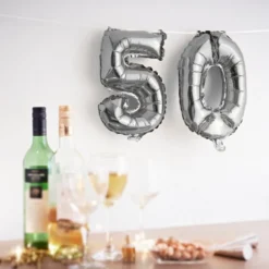 Ballon aluminium happy birthday