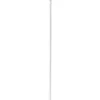 Barre de douche aluminium blanc