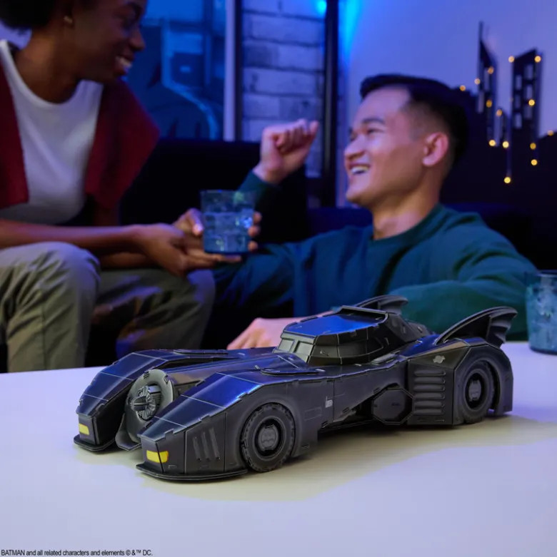 Batmobile retro - batman 4d buil