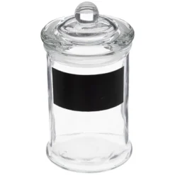 Bocal verre + ardoise 350ml