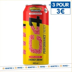 Boisson energisante stramberry