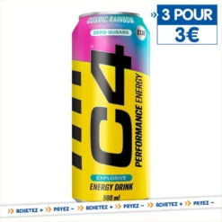 Boisson energy cosmic rain 50cl