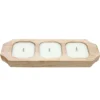 Bougie citronnelle en bois