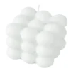 Bougie cube boules