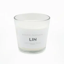 Bougie parfumee lin