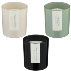 Bougie pot verre