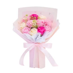 Bouquet rond de 11 roses