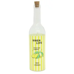 Bouteille led limonade