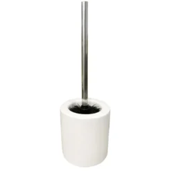 Brosse wc ceramique + support