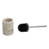 Brosse wc marbre brun