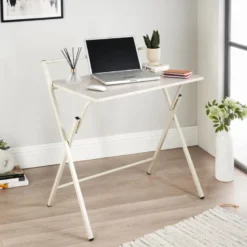Bureau pliant creme