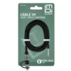 Cable renforce 1m - 2en 1 jack