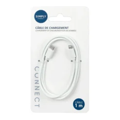 Cable type c to lightning 1 m