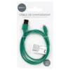 Cable usb a to lightning 1 m