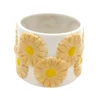 Cache pot fleurs 3d ass o16cm