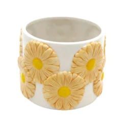 Cache pot fleurs 3d ass o16cm