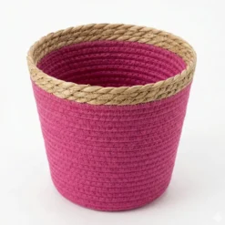 Cache pot panier colores 3ass