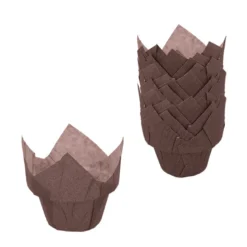 24 caissettes forme tulipe o 6,5