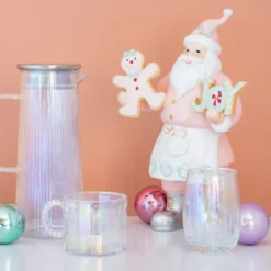 Carafe en verre avec couvercle