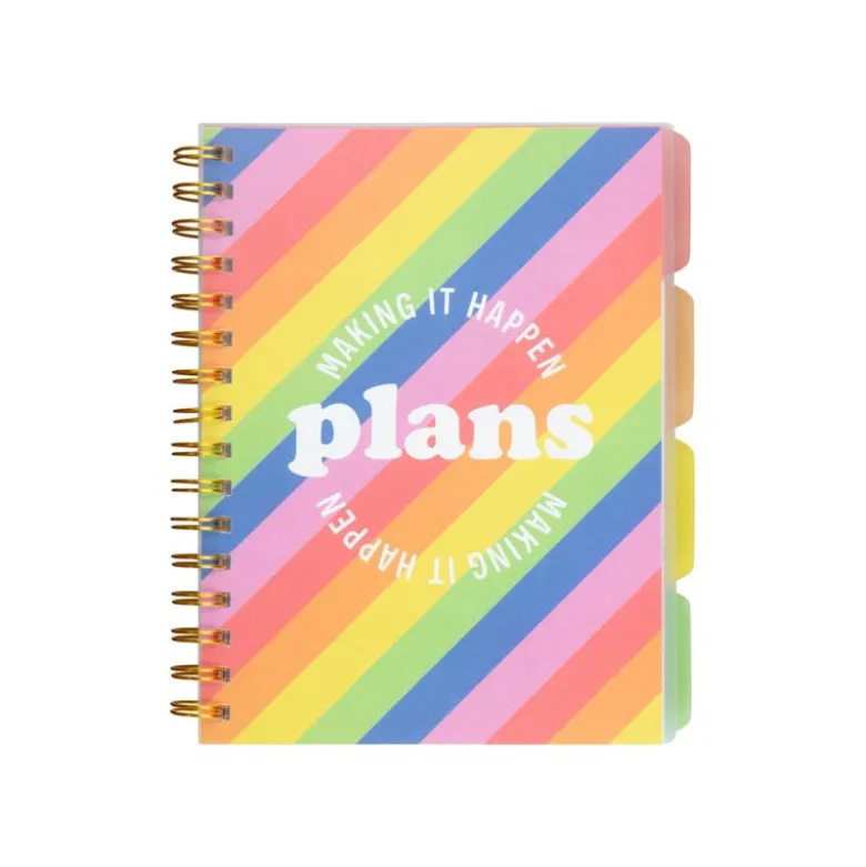 Carnet a spirales avec onglets