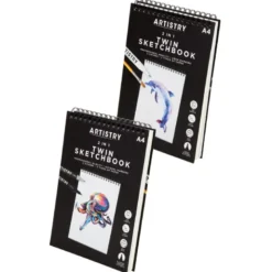 Carnet croquis a4 2en1