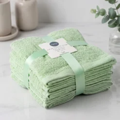 Carre visage lot 5 30x30 vert