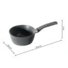 Casserole 16 alu forge caractere
