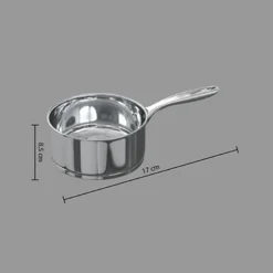 Casserole 16cm inox resilience