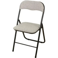 Chaise pliable bouclette