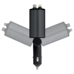 Chargeur voiture cables retract