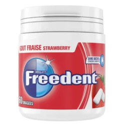 Chewing gum fraise