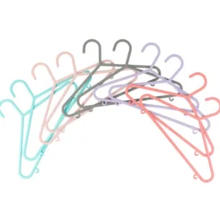 Cintres enfant x10 rose/lilas
