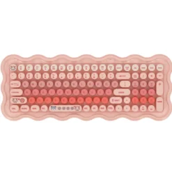 Clavier vague rose clair